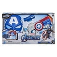 thumbnail image 2 of Marvel Avengers: Captain America Blaster and Mask Set with 6 Darts Kids Toy Action Figure for Boys and Girls (10”), 2 of 3