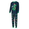 thumbnail image 2 of Merqwadd Snowman Print Pants and Romper/Dinosaur Print Long Sleeve Tops Bundle, 2 of 9