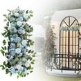 thumbnail image 2 of Wedding Artificial Flower Pathway Decor - for Ceremony Aisles | Floral Arch & Roadside Arrangement, Atmosphere Enhancement | Faux Flower Decor, Easy Setup, Wedding Event Accent, 2 of 8