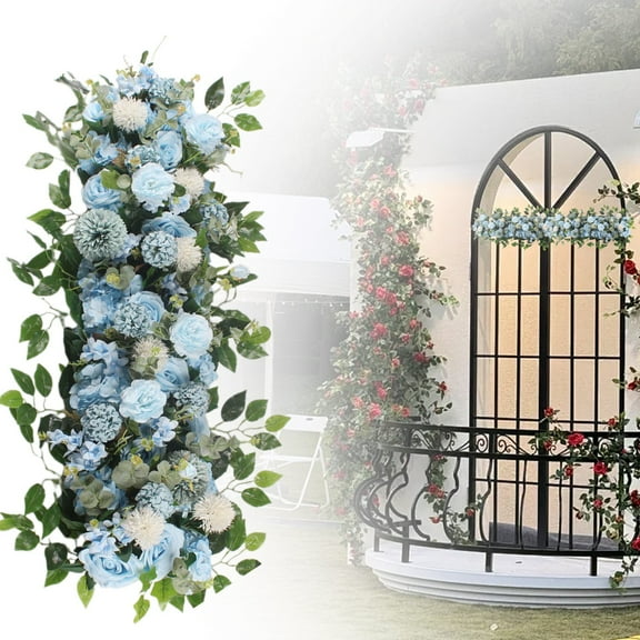 Celebration Floral Pathway Artificial Flowers Blue - Artificial Flowers - Household Imitation