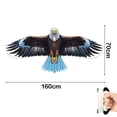 thumbnail image 1 of 100 Meter Line Board Eagle Kite, Large Outdoor Flying Toy for Children & Adults, Cool Plastic Cartoon Design for Beach Park Fun, Easy to Assemble & Fly, 1 of 8