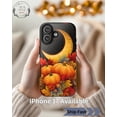 Autumn Moon & Pumpkins Tough Phone Case, Fall Harvest Design, iPhone ...