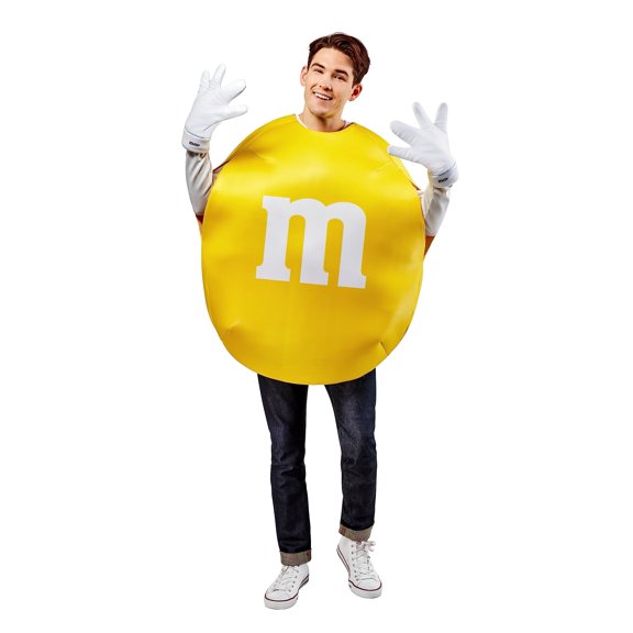 Disfraz Rubies M&M's Yellow M&M para adultos, unisex