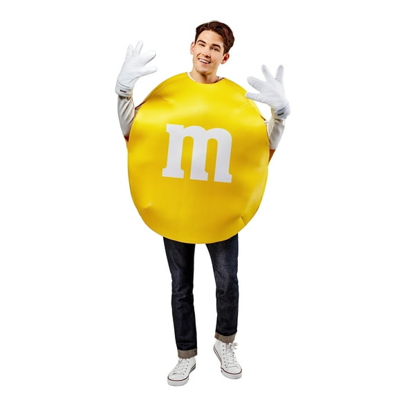 Disfraz Rubies M&M's Yellow M&M para adultos, unisex