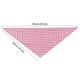 thumbnail image 4 of sweethay Bufanda de baba a cuadros Toalla decorativa triangular de algodón para mascotas para cuello de 25-45 cm Ropa para mascotas Rojo sweethay PT003845-04, 4 of 6
