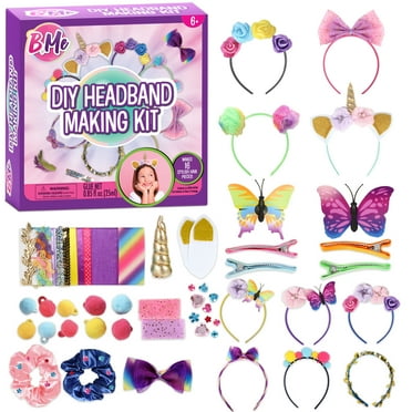 B ME Create Your Own Headband Hair Fashion Art & Craft Kit  Ages 6 