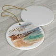 thumbnail image 3 of California Christmas Ornament, California Ornament, Christmas Ornaments, California Custom Ornament, Christmas, California Bauble, Gift Idea i4oiQL (California Christmas), 3 of 4