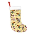 thumbnail image 2 of Rateoe Bright Birds Print Christmas Stockings,18 Inch Large Christmas Stockings Decoration Ornaments for Holiday Home Fireplace Indoors, 2 of 7