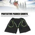 thumbnail image 3 of Protective Padded Shorts, Hip Padded Shorts, Impact Absorption, Tailored Fit, Unrestricted Movement for Skiing, Skateboarding, 3 of 7