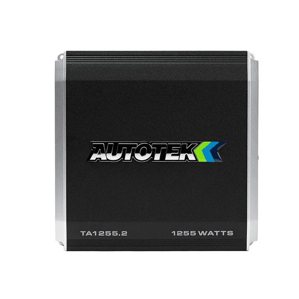 Amplificador 2 Canales para automóvil Autotek TA1255.2 1255 Watts Clase AB TA Series Autotek TA12552