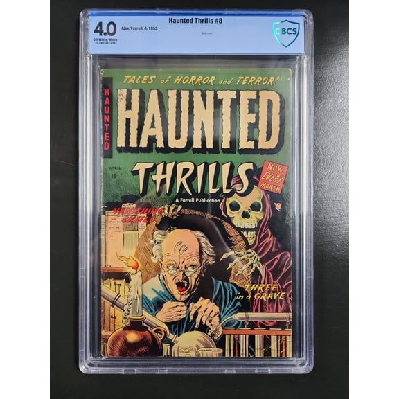 Haunted Thrills #8 - CBCS 4 Comic Book