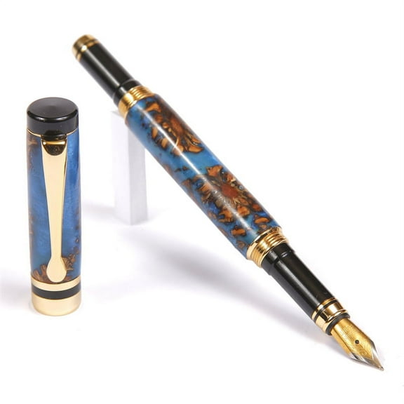 Classic Fountain Pen - Turquoise Pine Cone