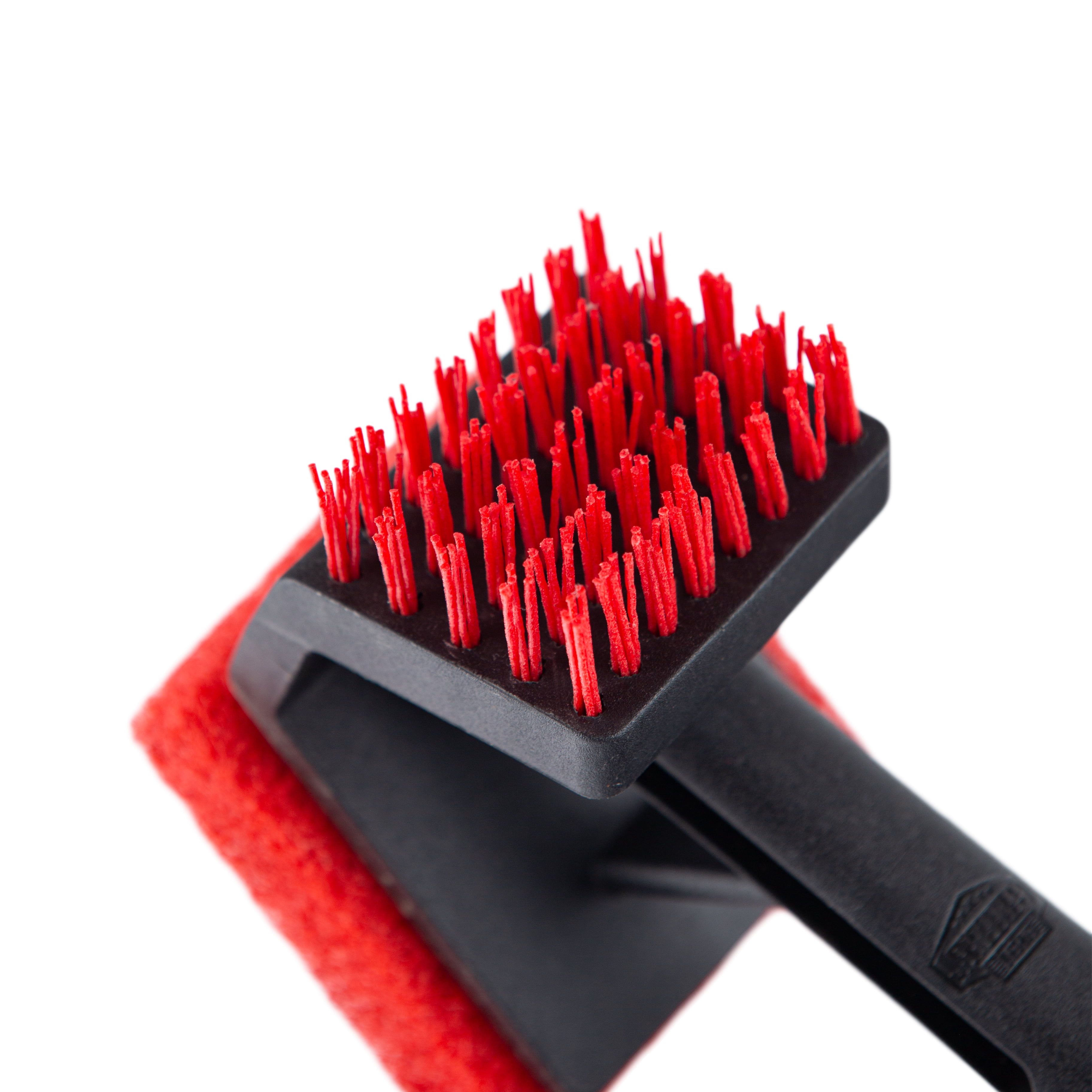 Expert Grill Small 3 Sided Cleaning Grill Brush with Soft Handle