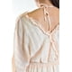 thumbnail image 5 of Vestido vaporoso con textura Roman Fashion /Juvenil, 61596 (Durazno) rosa claro CH, 5 of 5