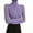 Purple, variant on JDEFEG Ski Underwear Thermal Men Womens Turtleneck Long Sleeved Leggings Autumn Winter 2022 Tight Knit Sweater with A Slim Black Pullover Underneath The Lapel Polyester Black