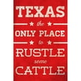 thumbnail image 3 of SD Graphics Studio 11x14 Black Modern Framed Museum Art Print Titled - Rustle Some Cattle, 3 of 5
