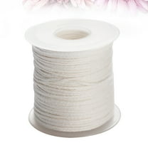 SEWCHICS Cotton Candle Wicks Braided for DIY Pillar Tapers Making, White, Sturdy