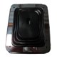 thumbnail image 2 of For Rubber Shifter Boot With Chrome Plate 5 5/8 Inch X 6 3/4 Inch Manual Automatic 350, 2 of 4