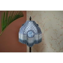 BespokeByNikita Gray Chiffon Lampshade