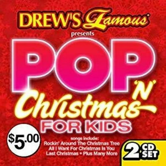Drew's Famous Pop N Christmas Songs for Kids (2CD)