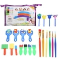 thumbnail image 2 of Juego de Juguetes de Pinta Portátil de 26pcs, Suministros de Pinta de Juguetes de Pinta de Juguete de Pintura, Jardín de Infantes para la escuela para la Guardería, 2 of 7