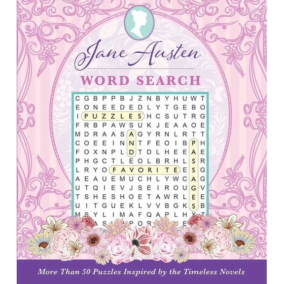 Jane Austen Word Search, (Paperback)