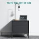 thumbnail image 5 of Patas de mueble CHAO 4 piezas metal negro soportadas hasta 800 kg 10 cm, 5 of 5