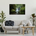 thumbnail image 3 of Stupell Industries Peaceful Waterfall Creek Landscape & Nature Photography Wrapped Canvas Art Print Wall Art, 36 x 24, 3 of 8