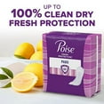 thumbnail image 3 of Poise Incontinence Pads & Postpartum Incontinence Pads, 5 Drop Maximum Absorbency, Regular Length, 96 Count, Packaging May Vary, 3 of 5