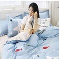 thumbnail image 3 of Sets de cama de poliéster Baby Blue Stars Snow, 3 of 7