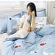 thumbnail image 3 of Sets de cama de poliéster Baby Blue Stars Snow, 3 of 7