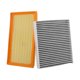 thumbnail image 1 of Conjunto de Filtros de Aire de Cabina del Motor Unique Bargains Kit de Filtro de Aire Limpiador Elemento No.1780177050/871390E040 para Toyota Camry 2.5L 2018-2024 1 Juego, 1 of 1