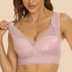 thumbnail image 4 of Moda mujer encaje belleza espalda sólido correa abrigo más tamaño sujetador ropa interior Fridja  nalpqowj34247, 4 of 7
