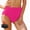 A224-Hot Pink, variant on High Waisted Bikini Bottoms Women's Tummy Control Side Ties Full Coverage Swimwear Bottom (Hot Pink,S)