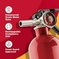 thumbnail image 3 of First Alert 1038789 Standard Rechargeable Home Fire Extinguisher , Red Rated 1-A 10-B C, Model HOME1 6 PACK, 3 of 3