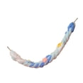 thumbnail image 1 of Bunblic Bird Rope Perch Parrot Climbing Standing Toy Pet Supply Hanging Parrot Stand Parrot Climbing Rope for Lovebirds Small Animals Blue White, 1 of 8