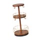 thumbnail image 5 of Soporte para tazas con forma de , cuenco para servir que ahorra espacio con canasta para cápsulas de café, canasta de frutas de 3 niveles para, 5 of 9