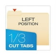 thumbnail image 3 of (2 pack) Manila File Folders 1/3-Cut Tabs, Left Position, Left Position, Letter Size, 100/Box, 3 of 7