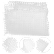 POPETPOP 2Pcs Clear Plastic Mesh Screen Fish Tank Lid Cover with DIY Adjustable Sizing
