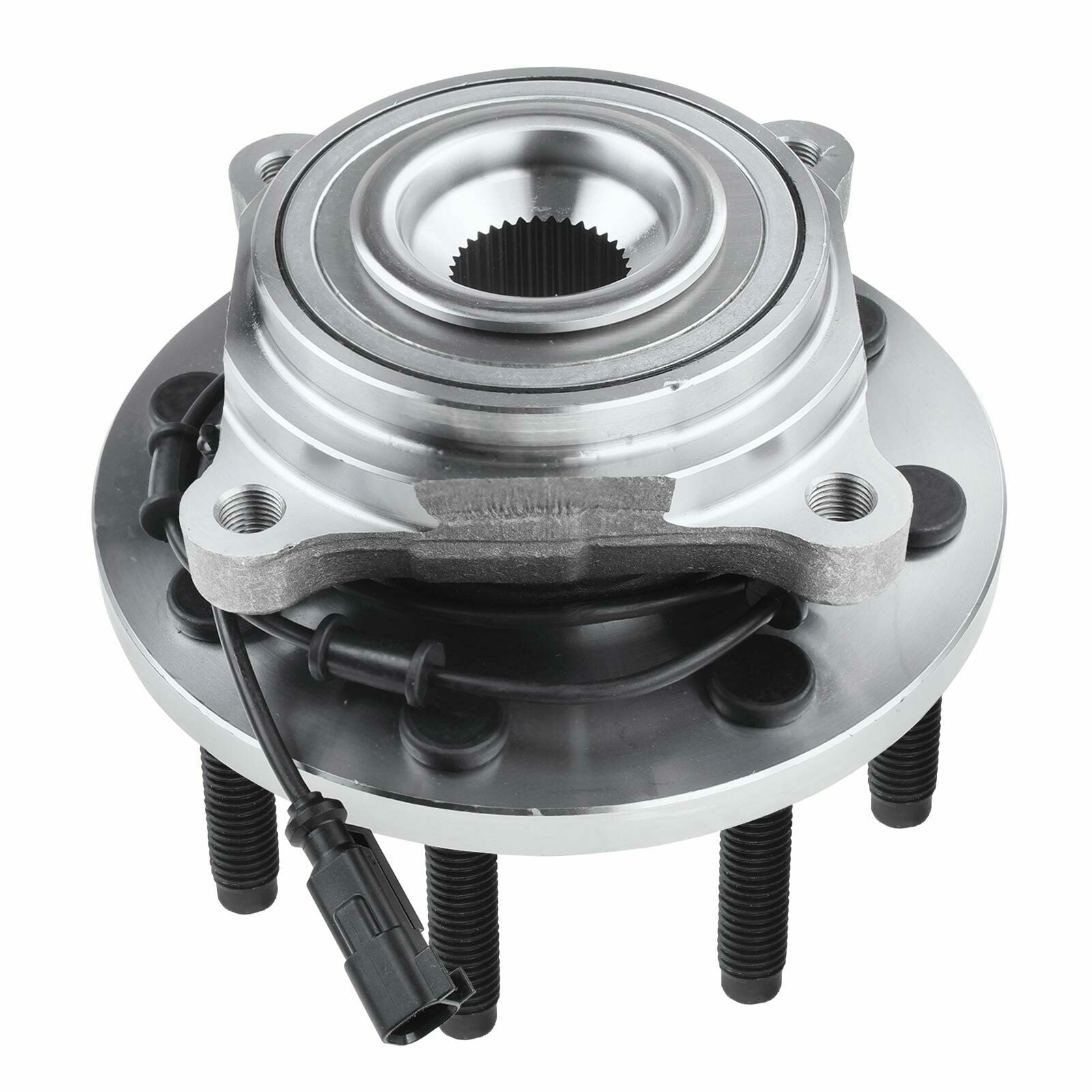 Wheel Hub and Bearing compatible with 2009-2010 Dodge Ram 2500 Front Left or Right RWD With ABS Sensor and Studs 