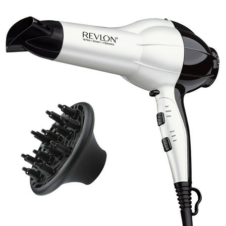 Revlon 1875 W Ionic   Ceramic Shine Boosting Hair Dryer