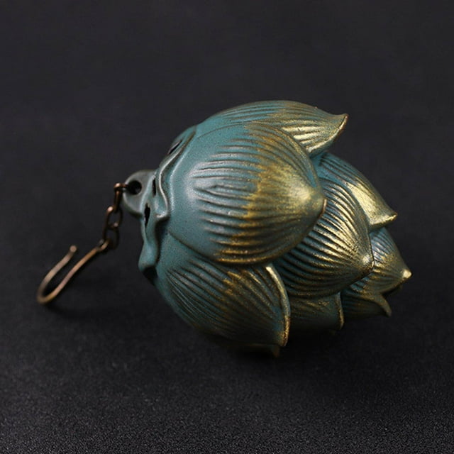 ziyahi Incense Holder Decorative Backflow Tea Ceremony for Office Lotus heart