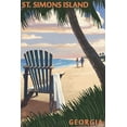thumbnail image 4 of St. Simons Island, Georgia, Adirondack (1000 Piece Puzzle, Size 19x27, Challenging Jigsaw Puzzle for Adults and Family, Made in USA), 4 of 4