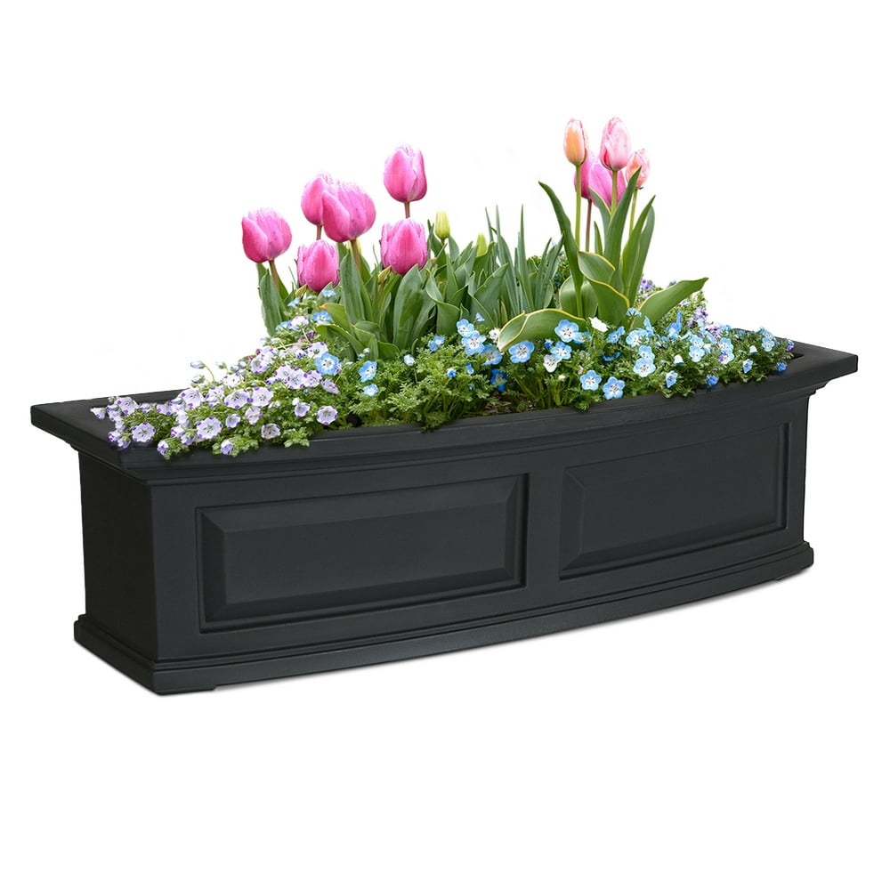 Mayne Nantucket Window Box 3FT Black