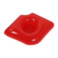 thumbnail image 1 of Soporte de copa PVC suave estilo Ins a prueba de agua para fiesta en la piscina (labios) rojo, 1 of 3