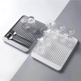 thumbnail image 4 of Kitchen Draining Board Multifunctional Dish Drainer Healthy Dish Draining Mat Kitchen Drip Tray Cutlery Drying Pad Drying Rack Panel for Spoon Cup Dish Cutlery, 4 of 8