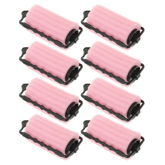 Masteelf  8 Pcs Heated Hair Curler Self Holding Curlers Wave Styling Rollers