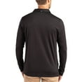 thumbnail image 2 of Men's Cutter & Buck  Black Notre Dame Fighting Irish Primary Coastline Epic Comfort Long-Sleeve Polo, 2 of 2