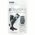 thumbnail image 3 of Truform Knee High Travel Sock, 15-20 mmHg, Charcoal, X-Large, 3 of 4