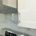 thumbnail image 5 of Modket M1611 Modern Euro Bar Cabinet Handle 304 Stainless Steel — 12" Overall Length, 10-1/8" (256mm) Hole Centers, Brushed Nickel— 5-Packs, 5 of 6